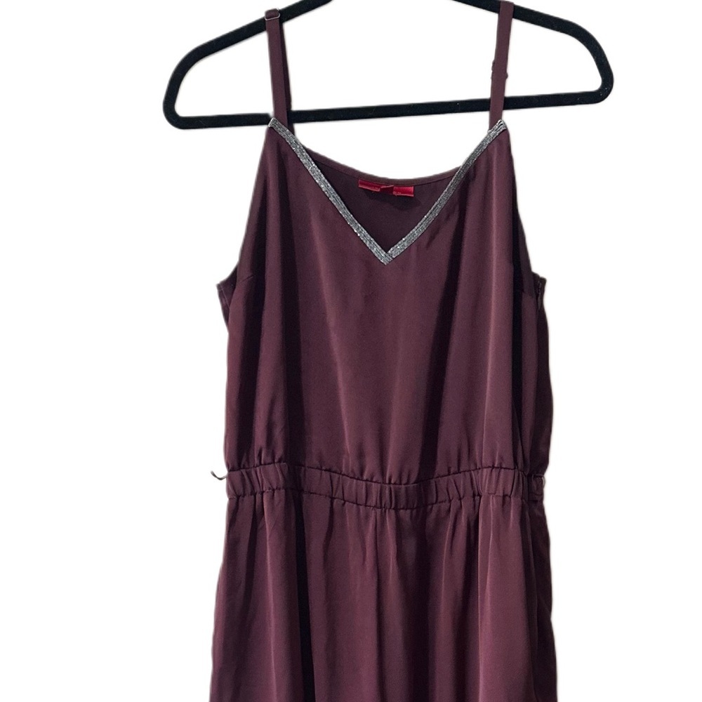 Jennifer Lopez Plum Jumpsuit